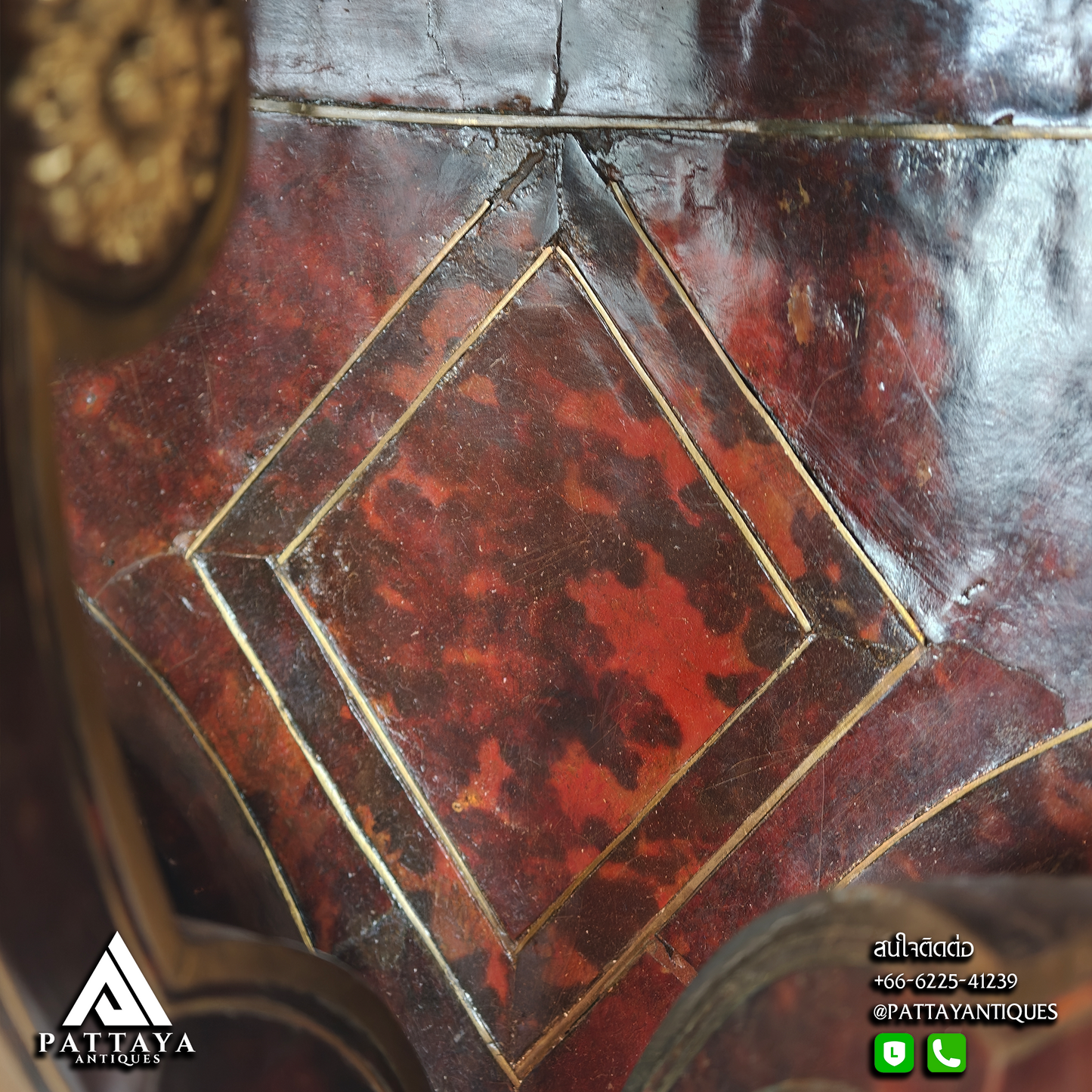 18th Century Large Boulle Cartel Wall Clock By Jacques Cogniet (Paris)