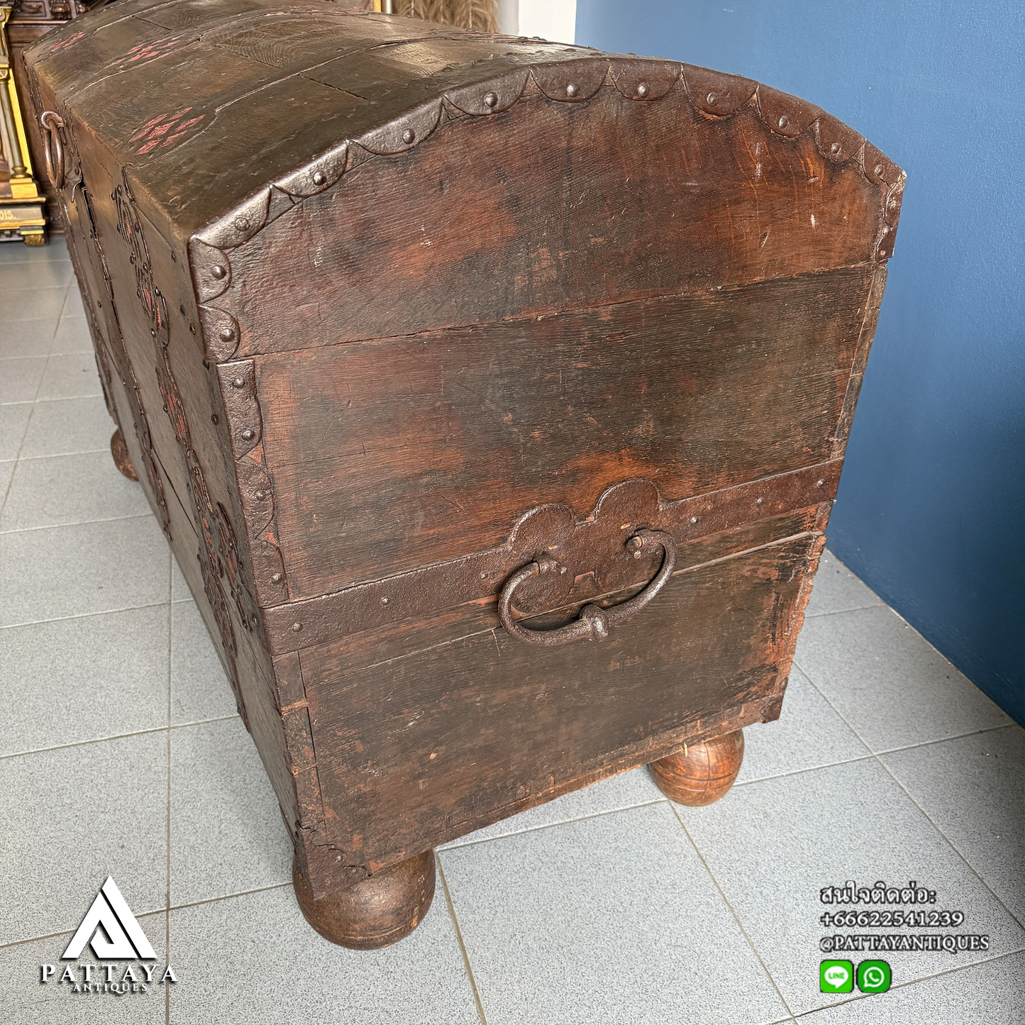 18th Century Dutch Oak Chest