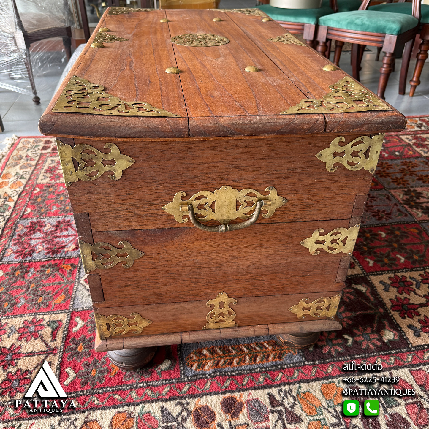 18th Century VOC Dutch Colonial Chest