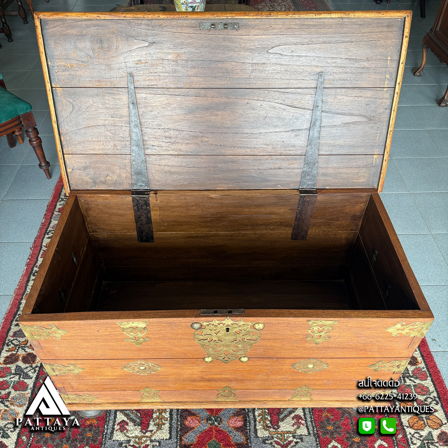 18th Century VOC Dutch Colonial Chest