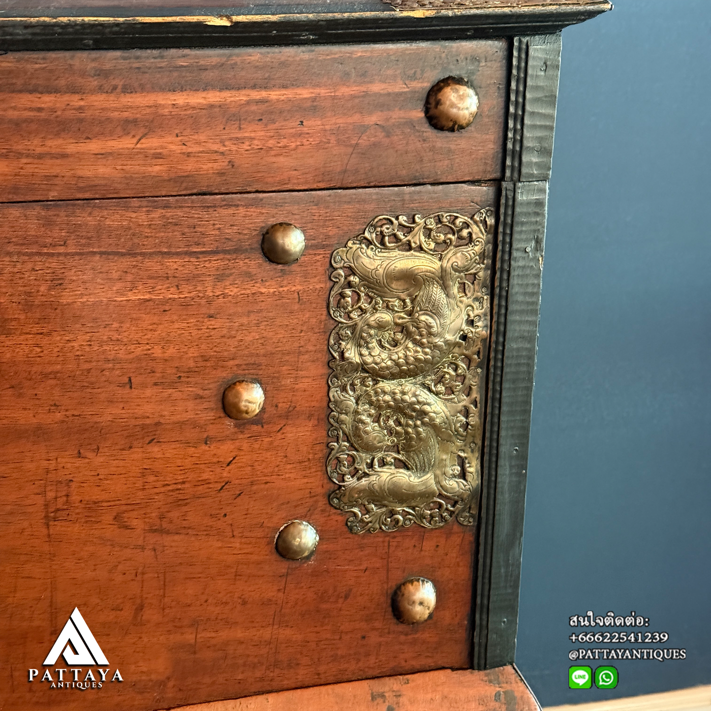 18th Century Dutch East Indies Colonial chest