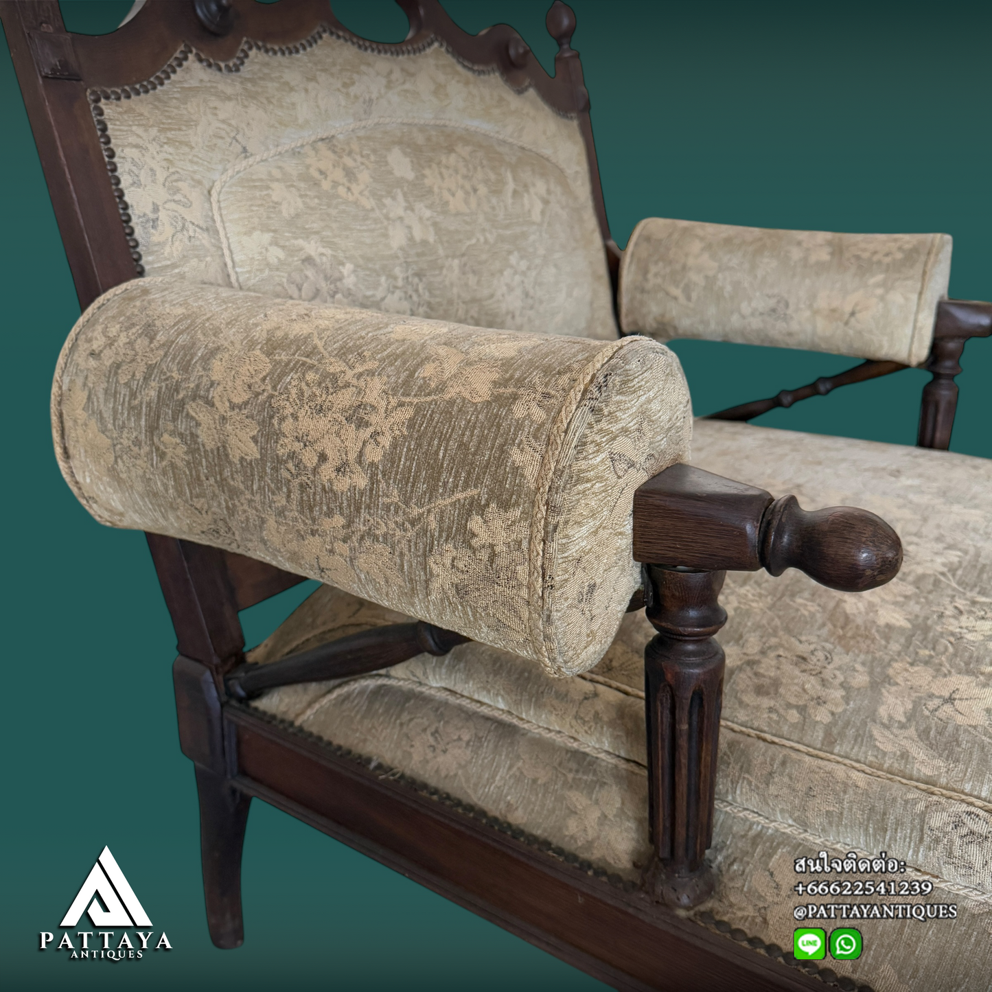Antique Oak daybed