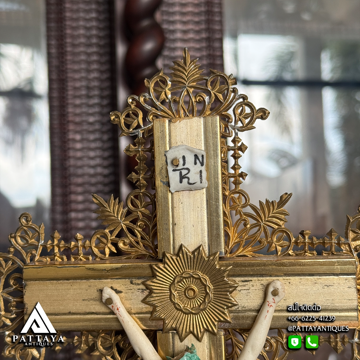 Antique Calvary Crucifix