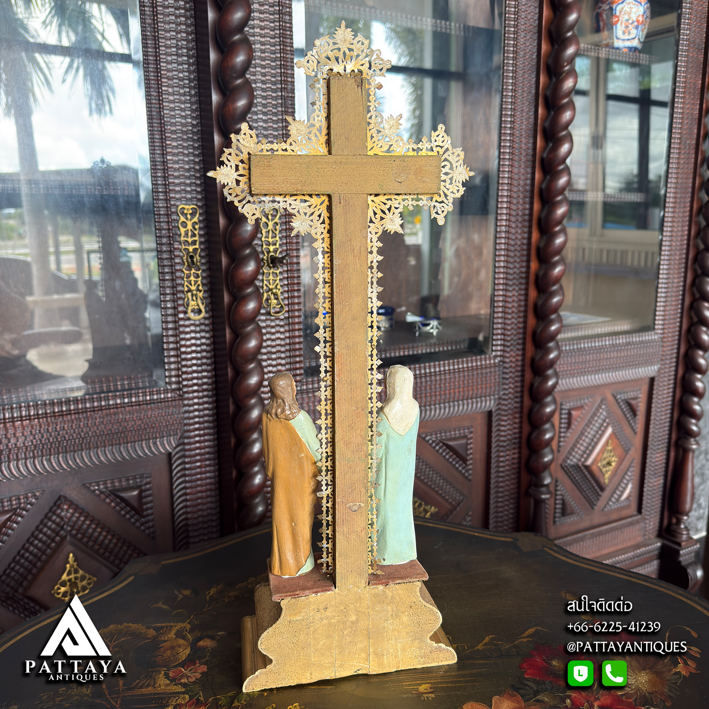 Antique Calvary Crucifix