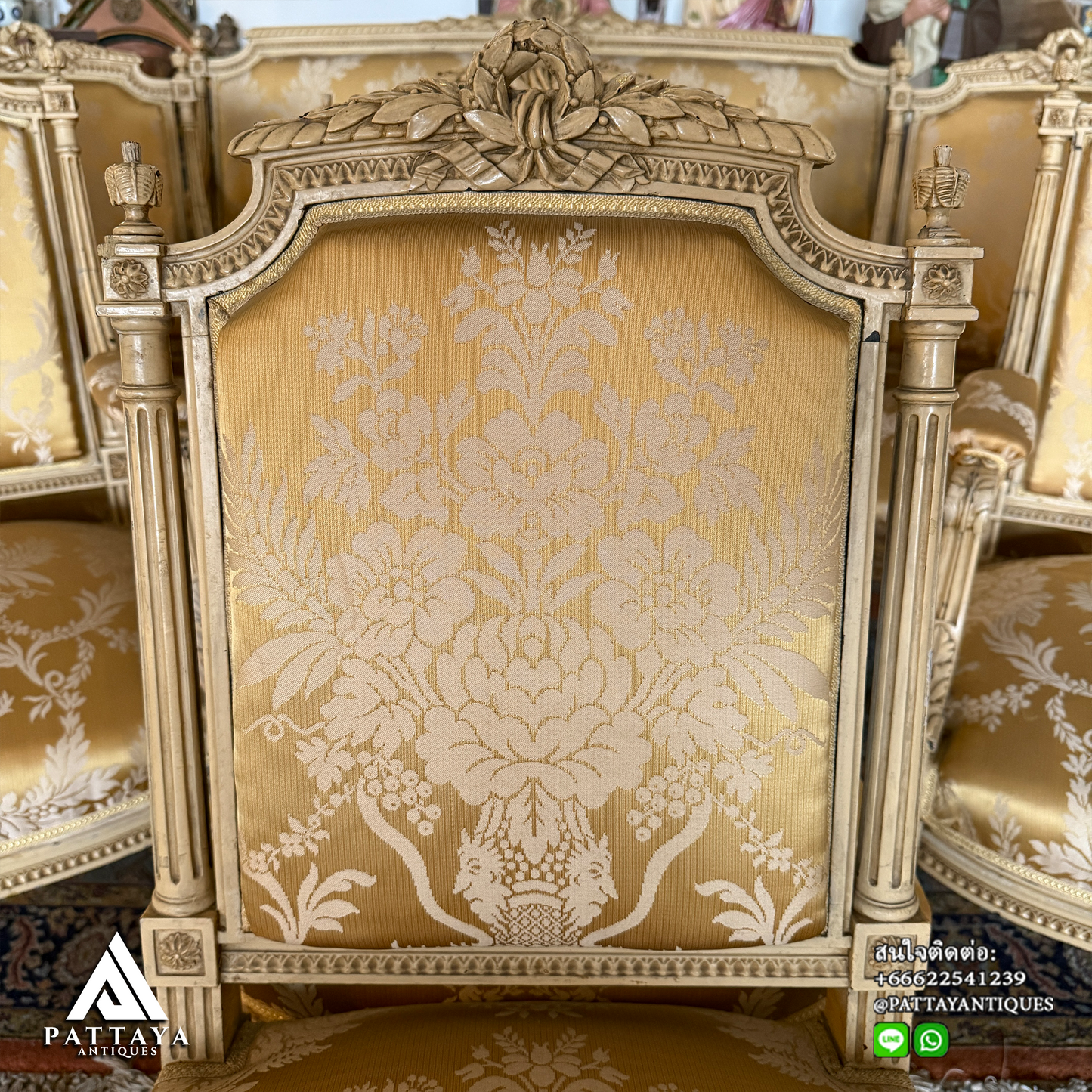 Antique French Louis XVI Salon set
