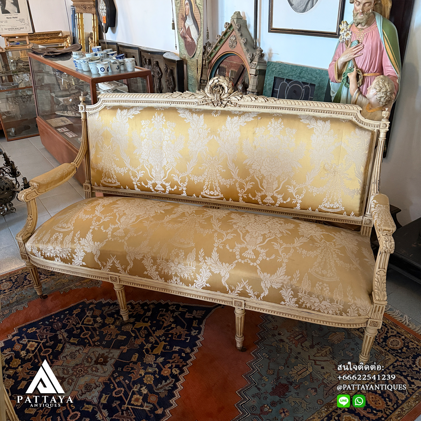 Antique French Louis XVI Salon set