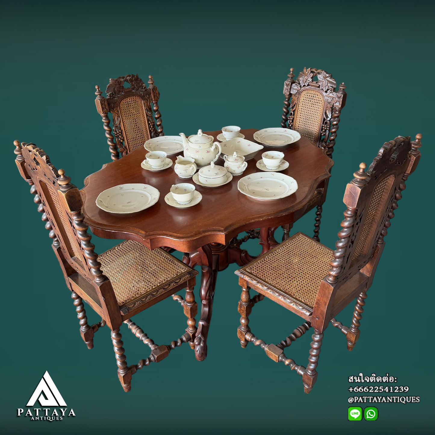 Antique Oak dining set
