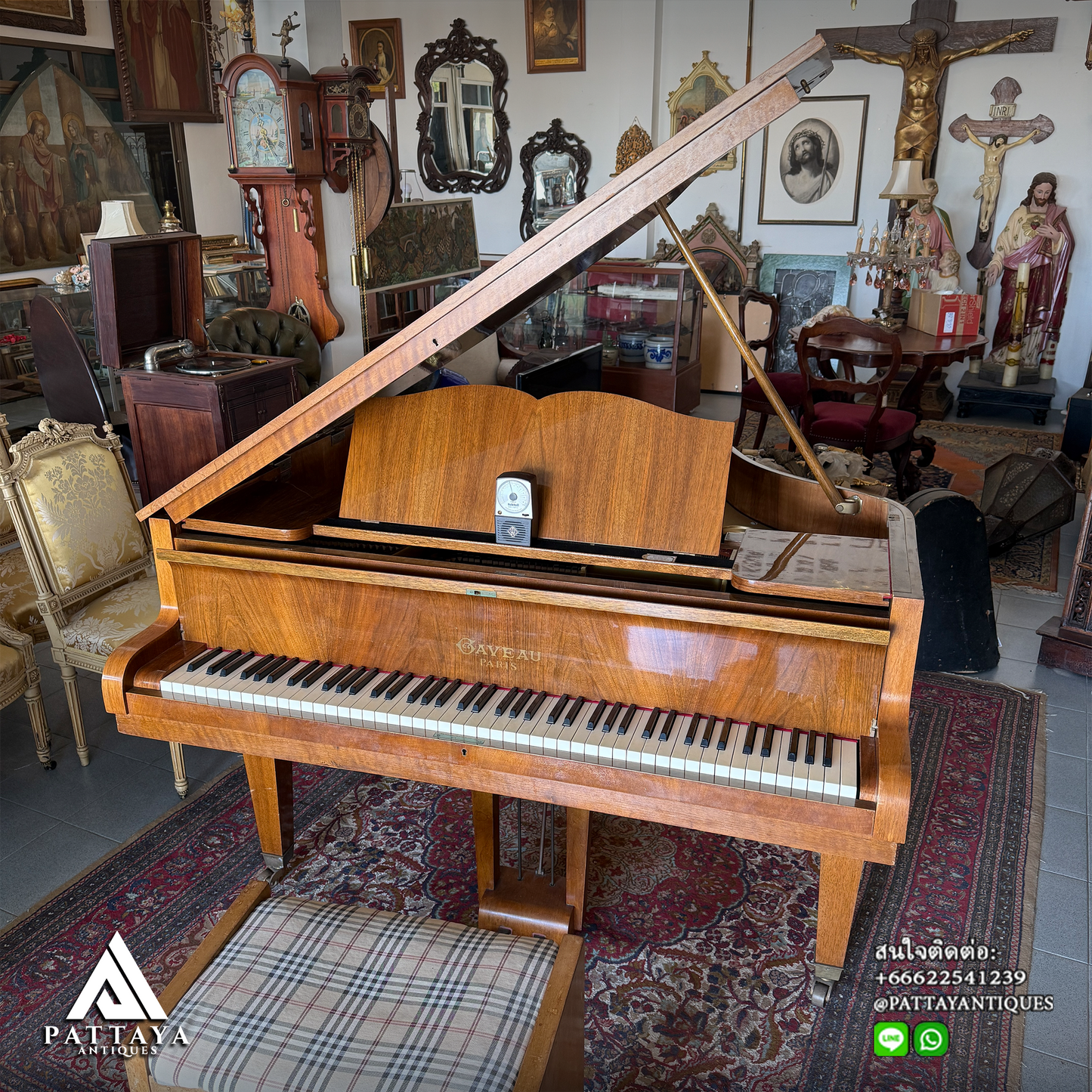 GAVEAU Paris Baby Grand Piano