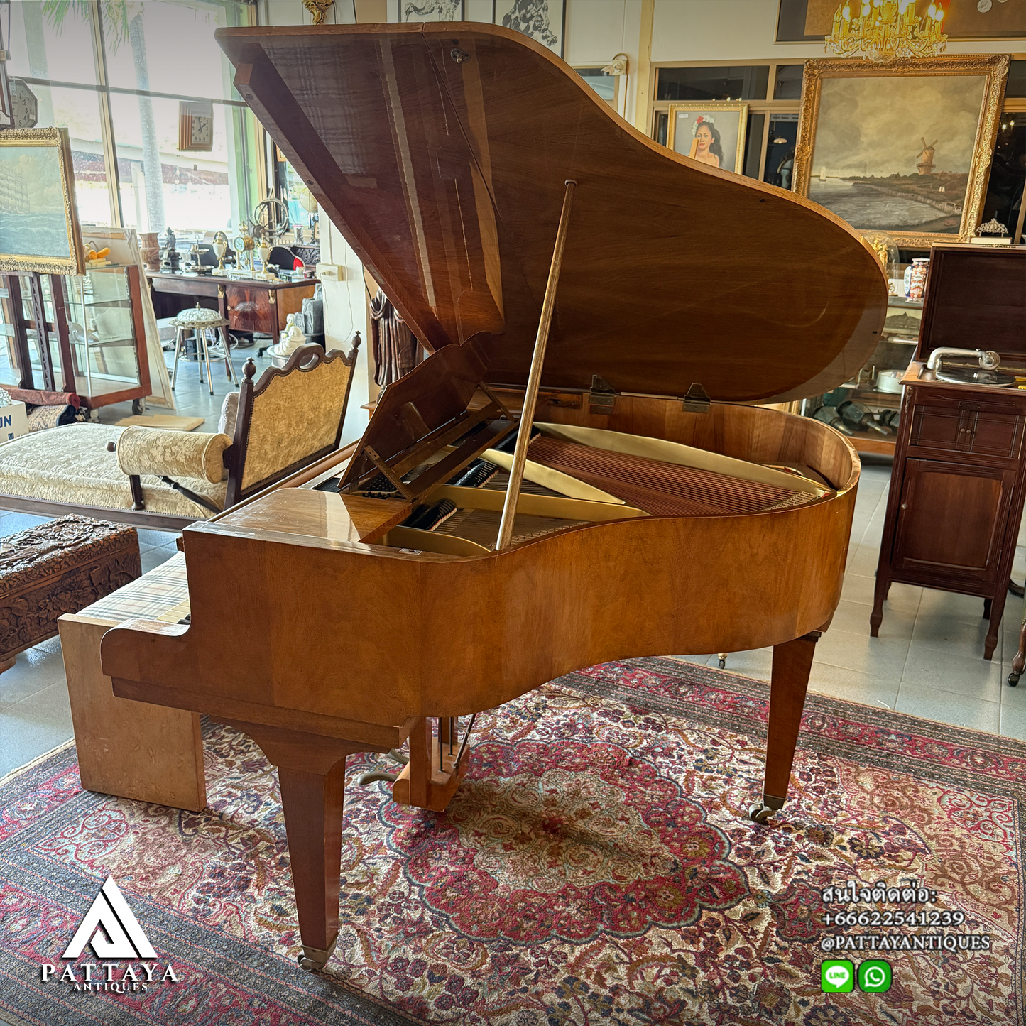 GAVEAU Paris Baby Grand Piano