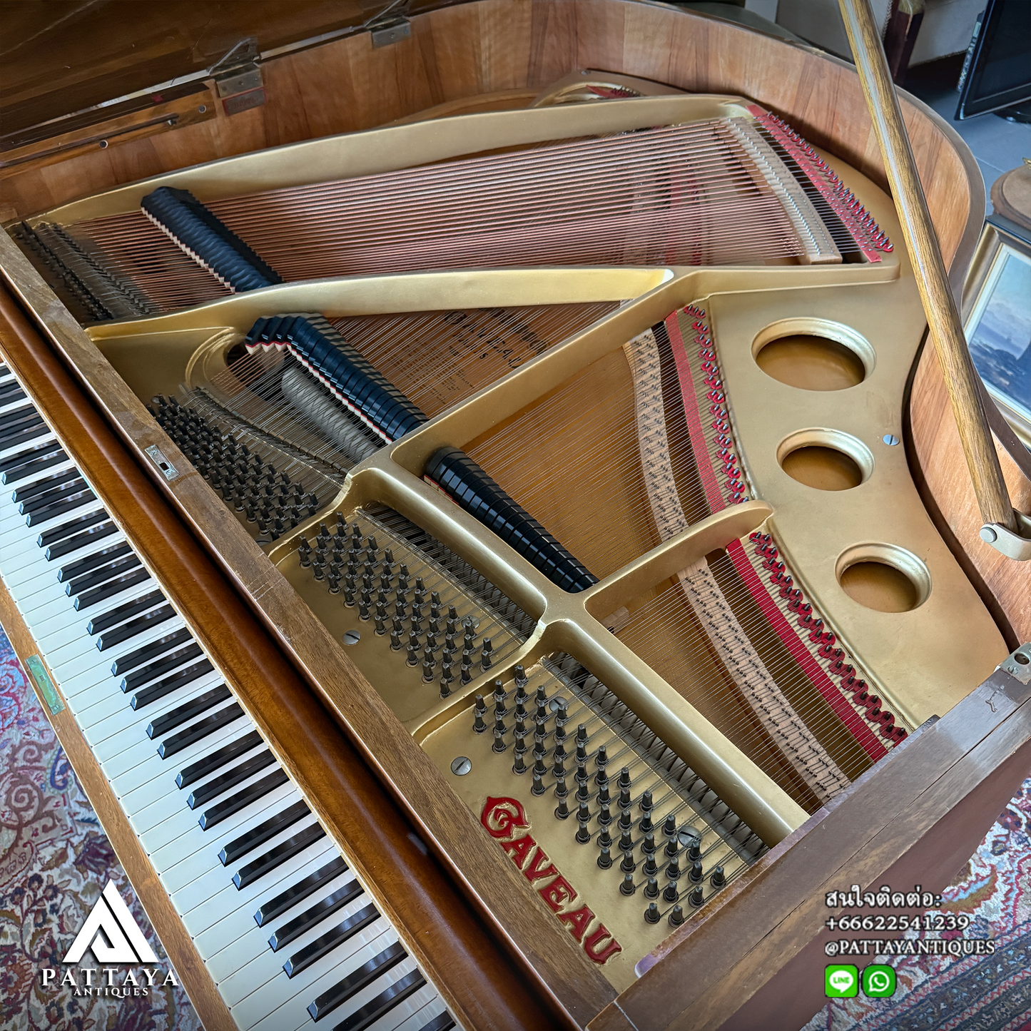 GAVEAU Paris Baby Grand Piano
