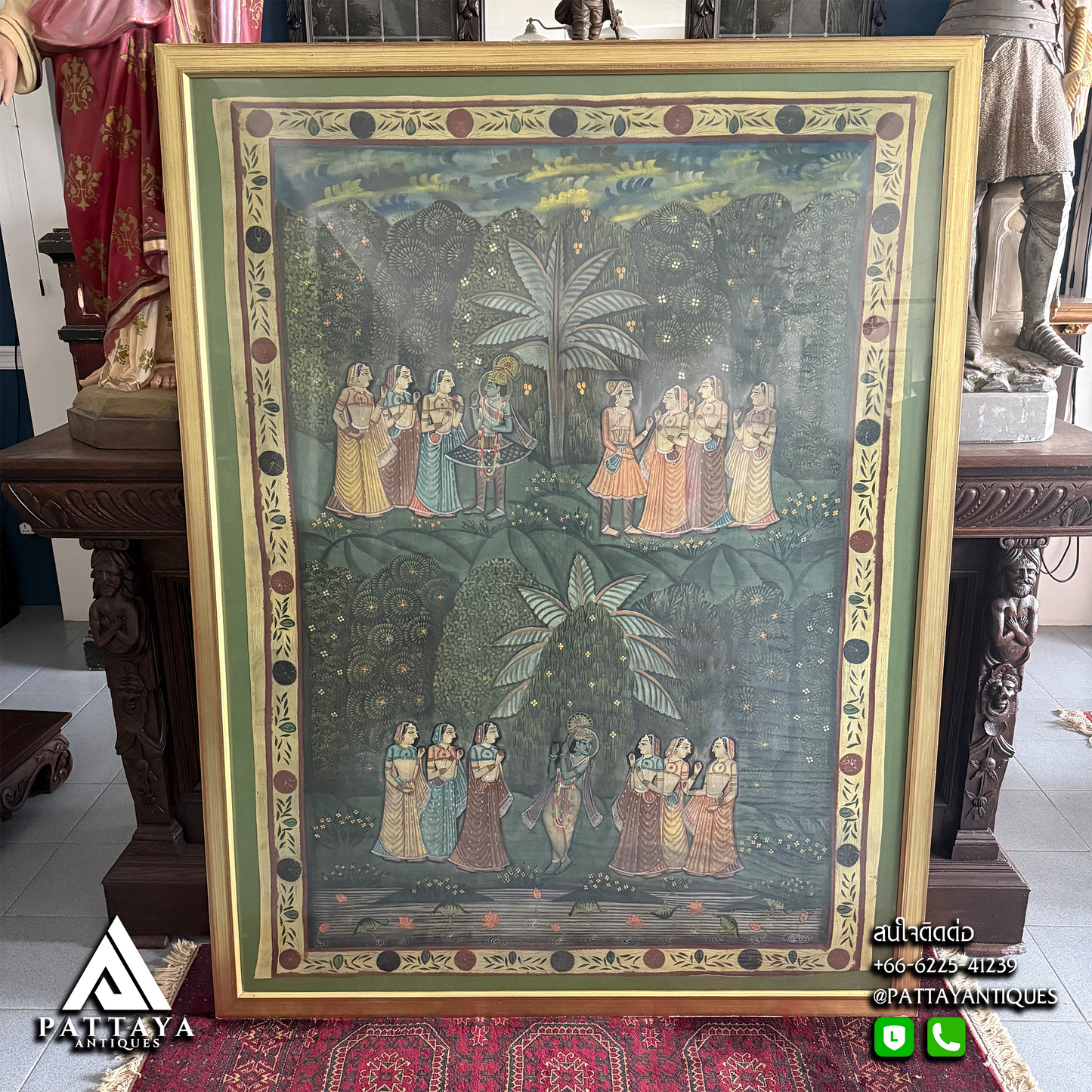 Large Indian Pichwai Painting