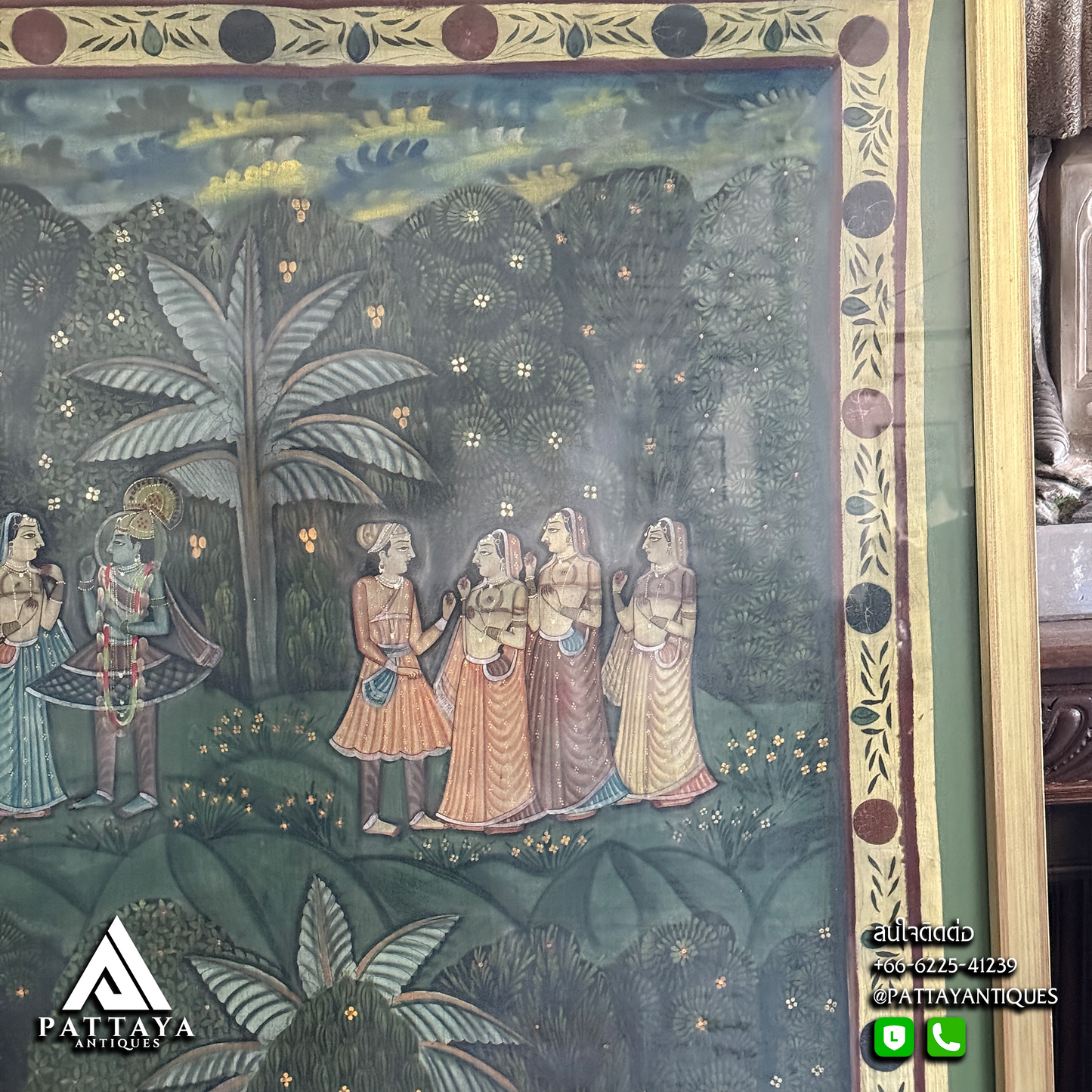 Large Indian Pichwai Painting
