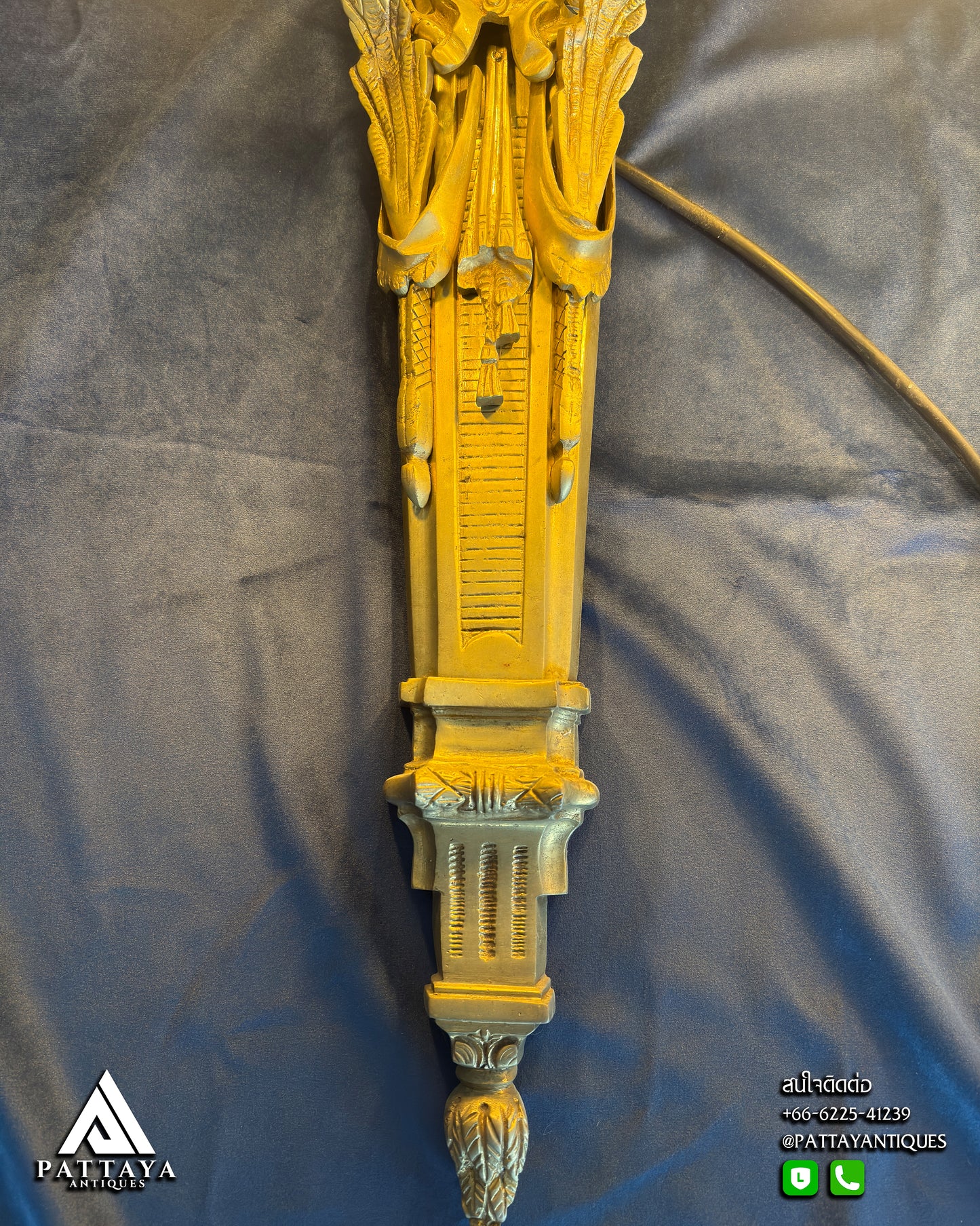 Pair of Gilt Bronze Louis XVI style Sconces