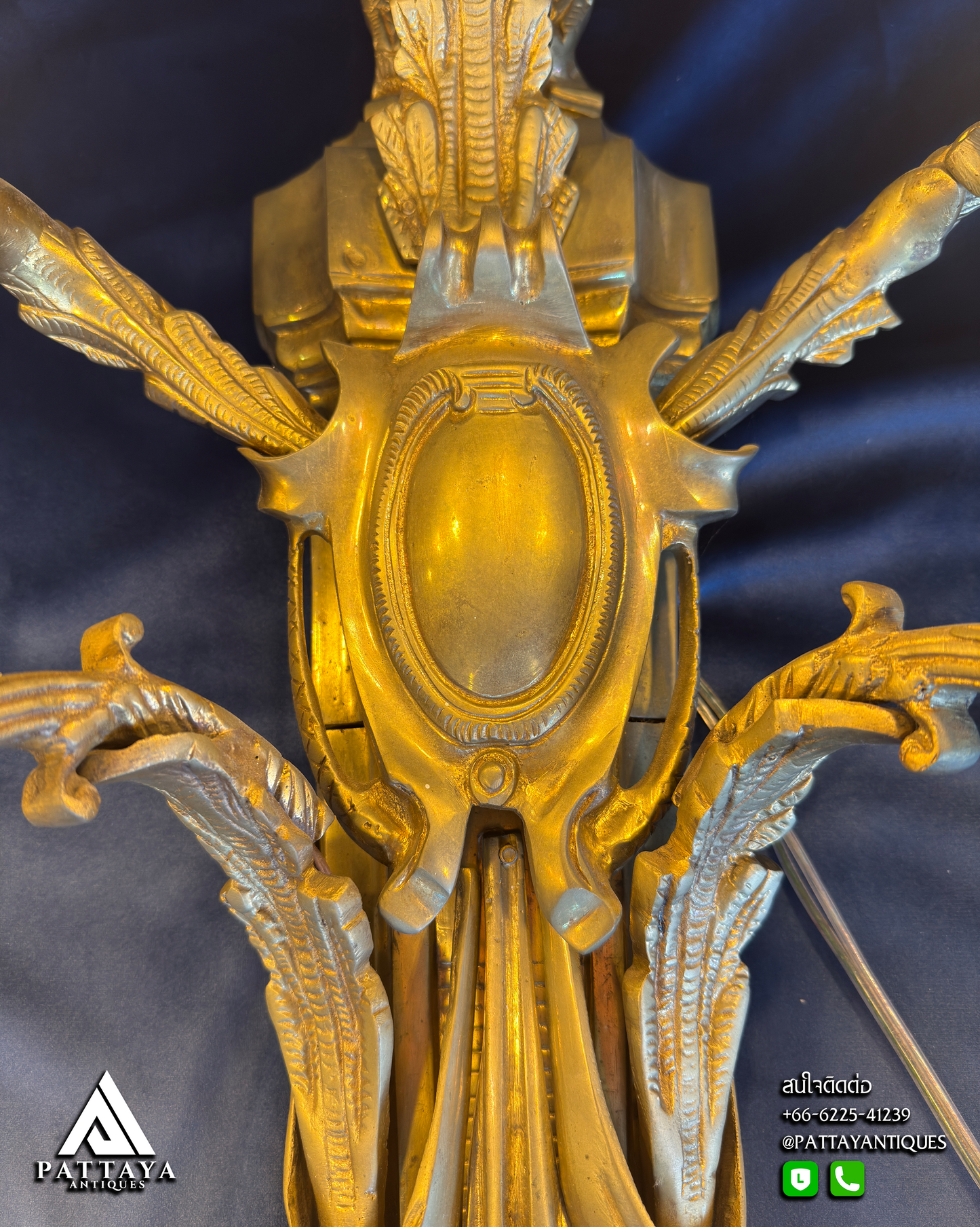Pair of Gilt Bronze Louis XVI style Sconces