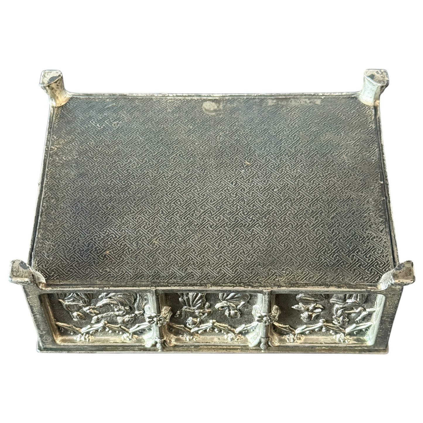 Decorative Religious alloy storage box