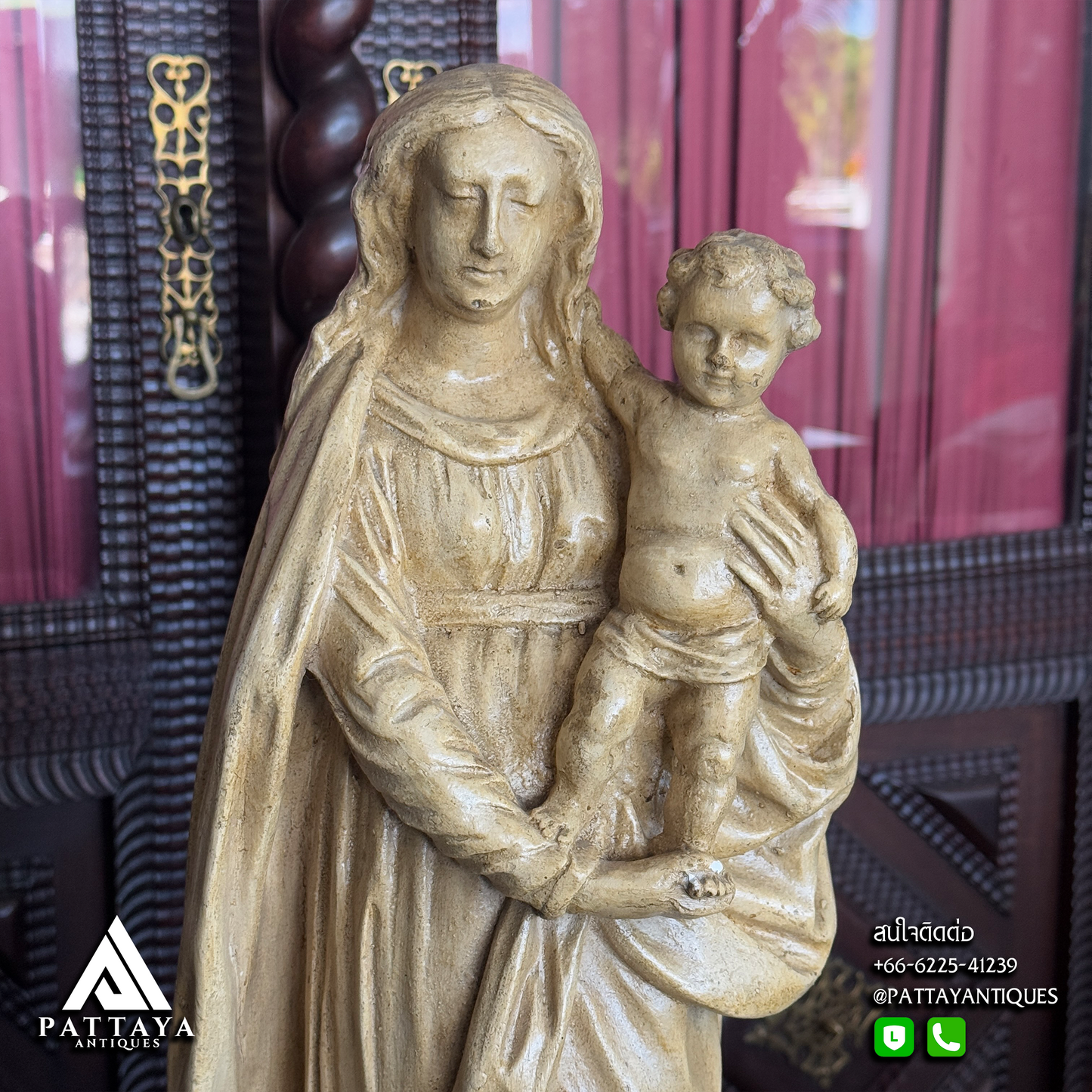 Plaster Virgin Mary