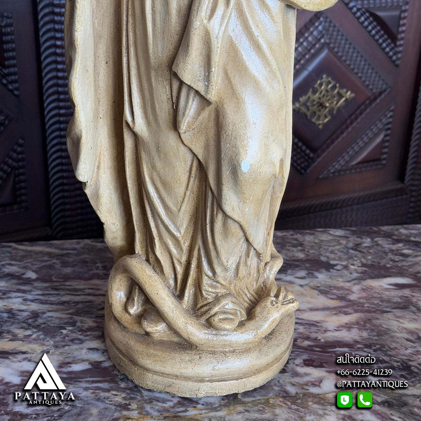 Plaster Virgin Mary