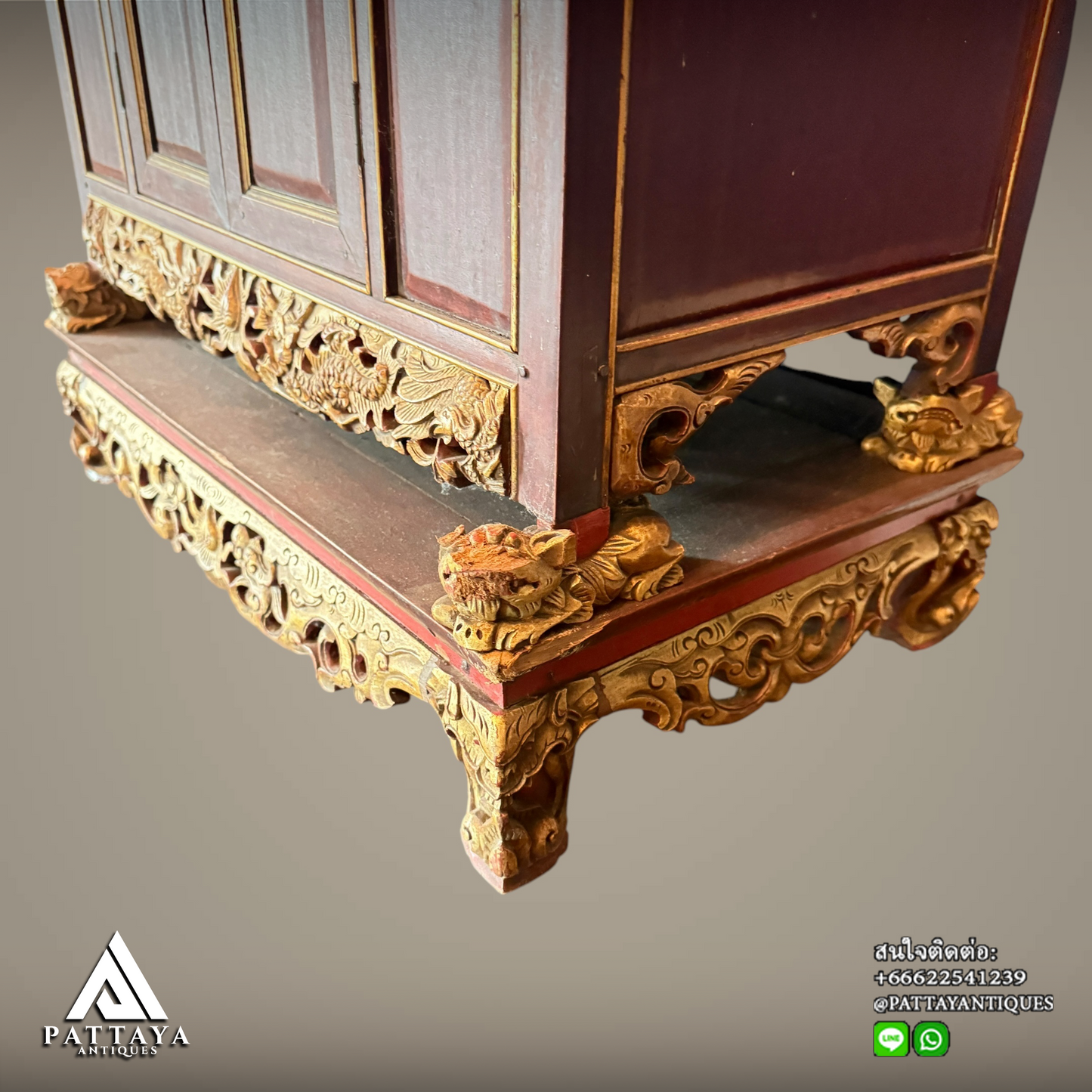 Small Antique Peranakan cabinet