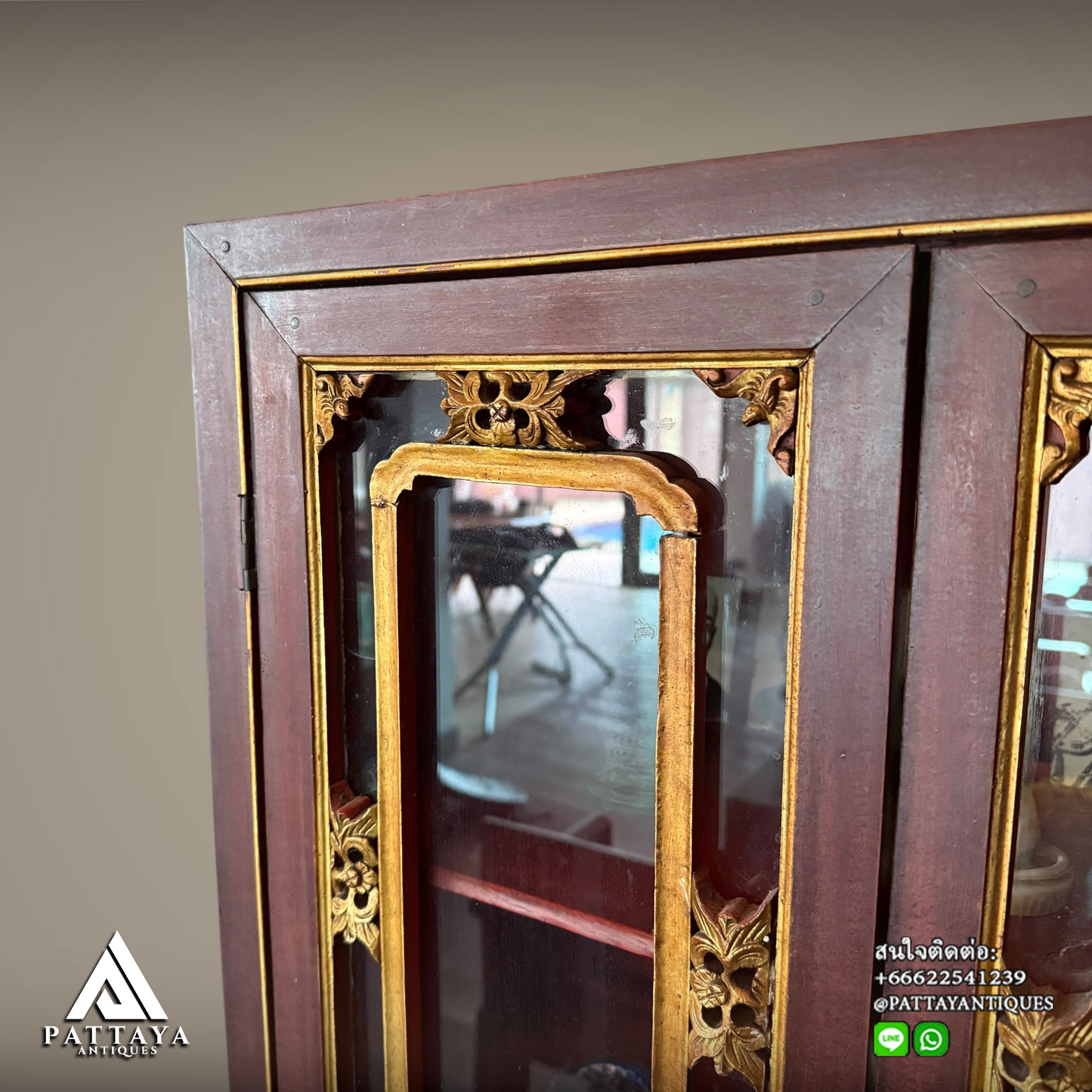 Small Antique Peranakan cabinet