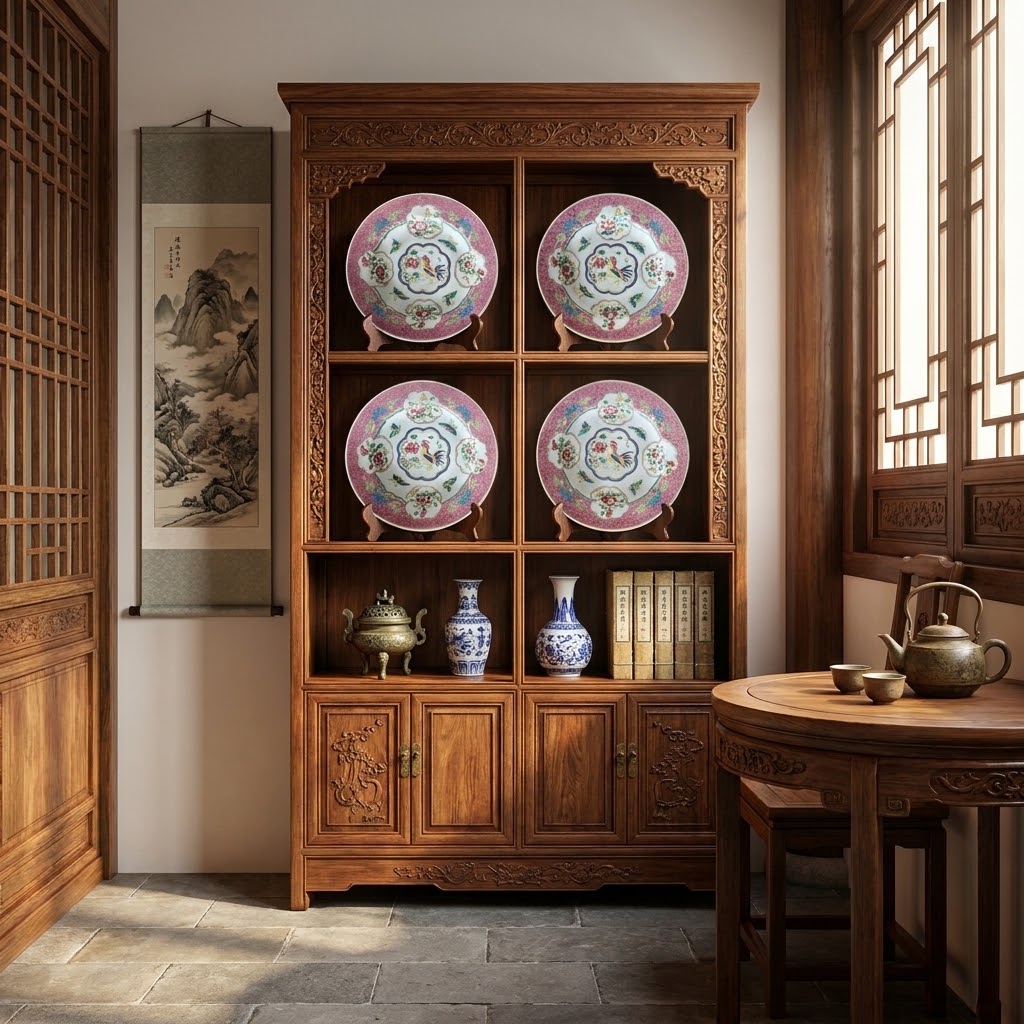 19th Century Yongzheng Style Plates
