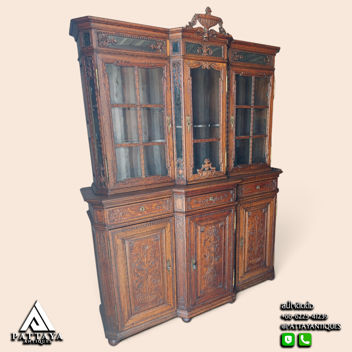 18th Century Liege Display Cabinet