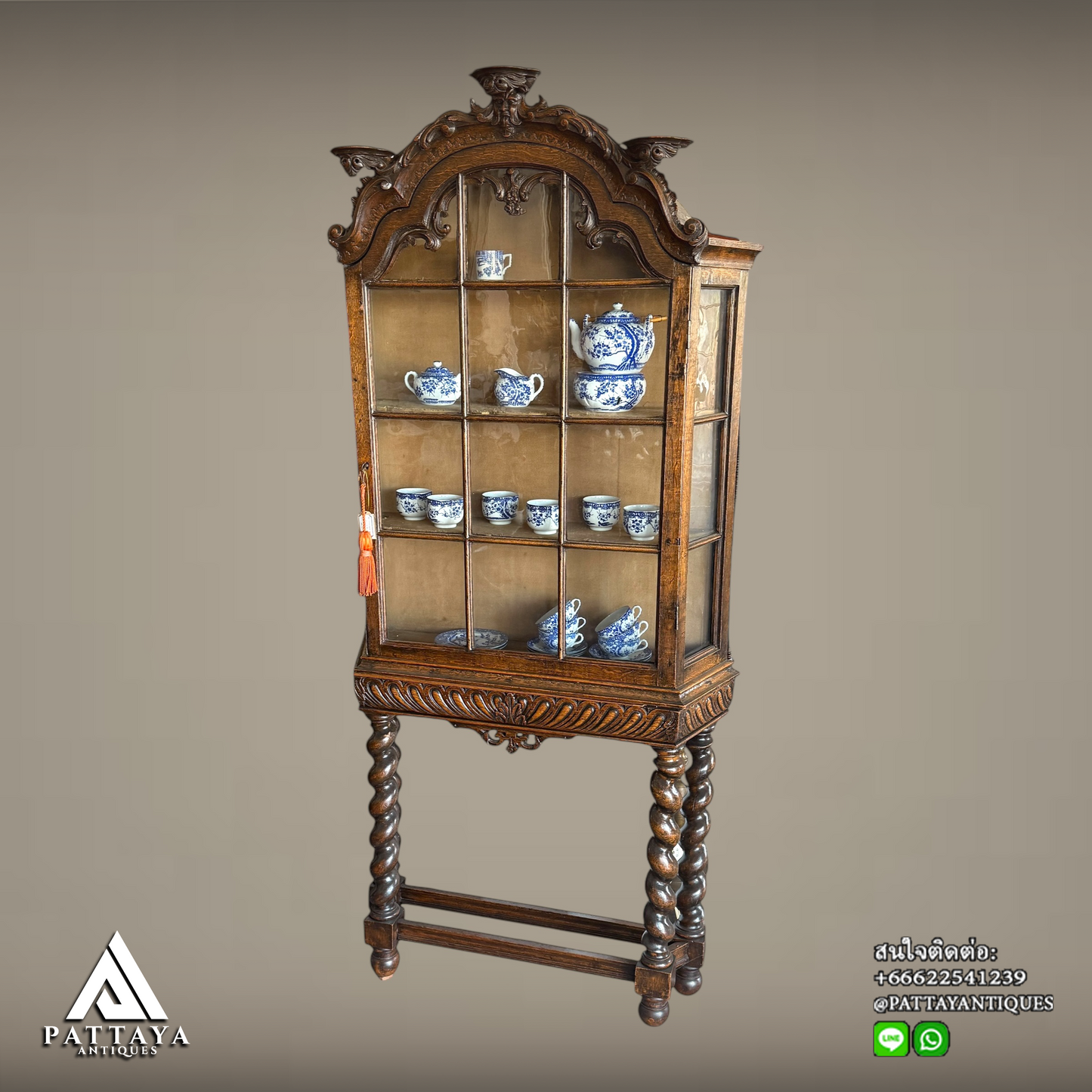 18th Century Dutch display cabinet