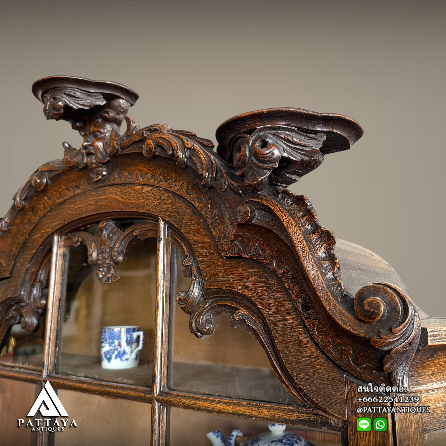 18th Century Dutch display cabinet