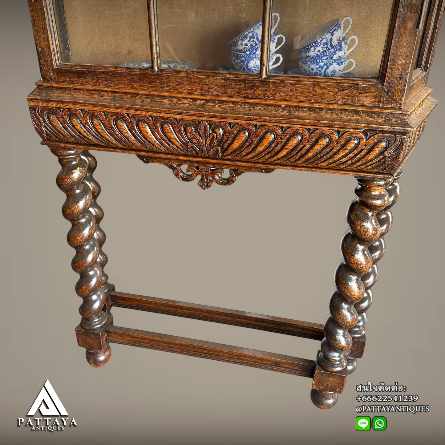 18th Century Dutch display cabinet