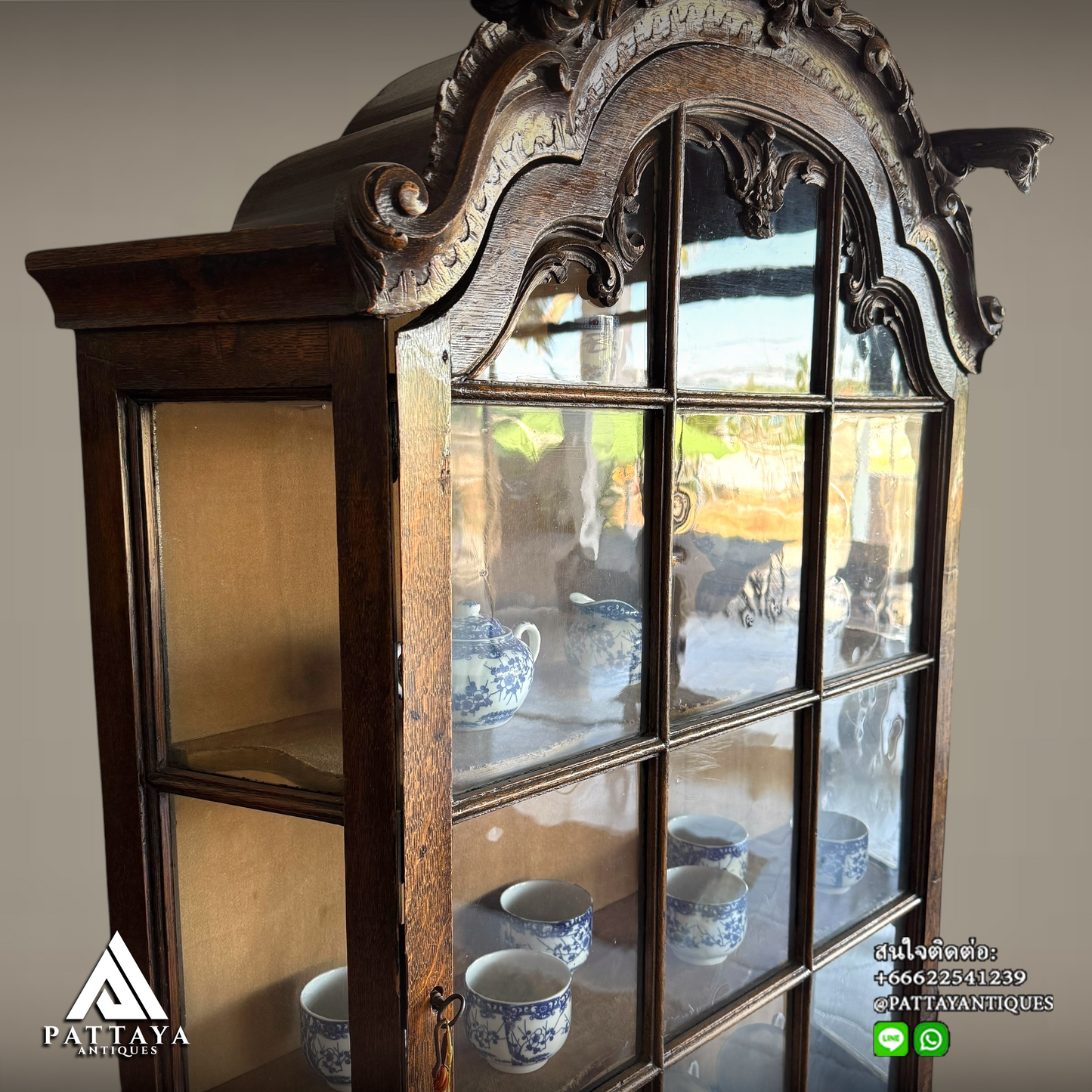 18th Century Dutch display cabinet
