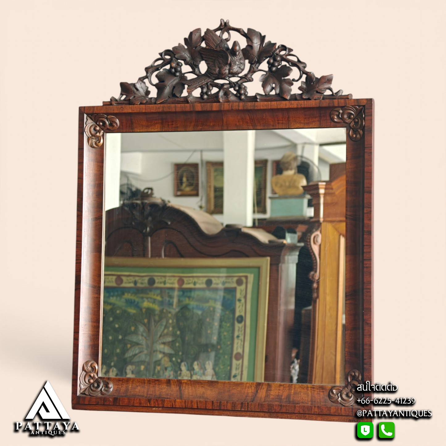 19th Century Biedermeier Mirror