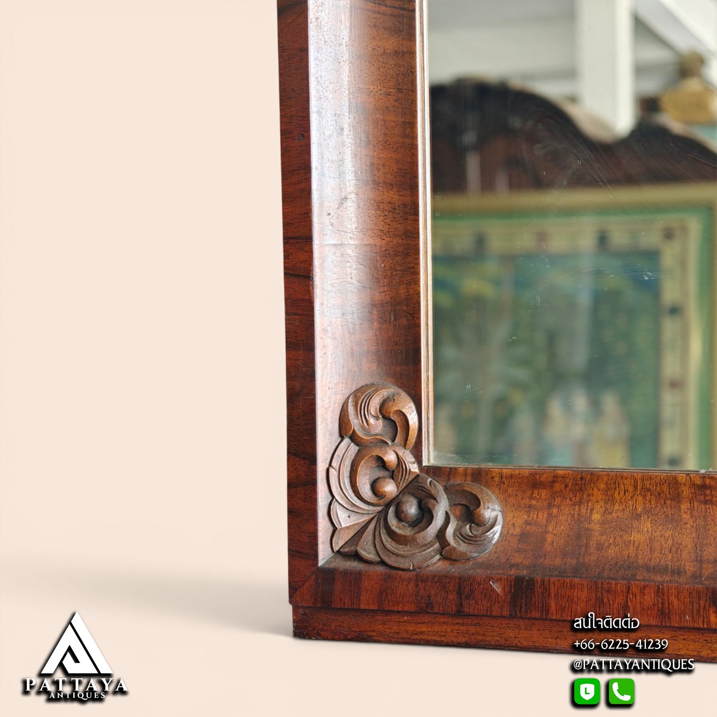 19th Century Biedermeier Mirror