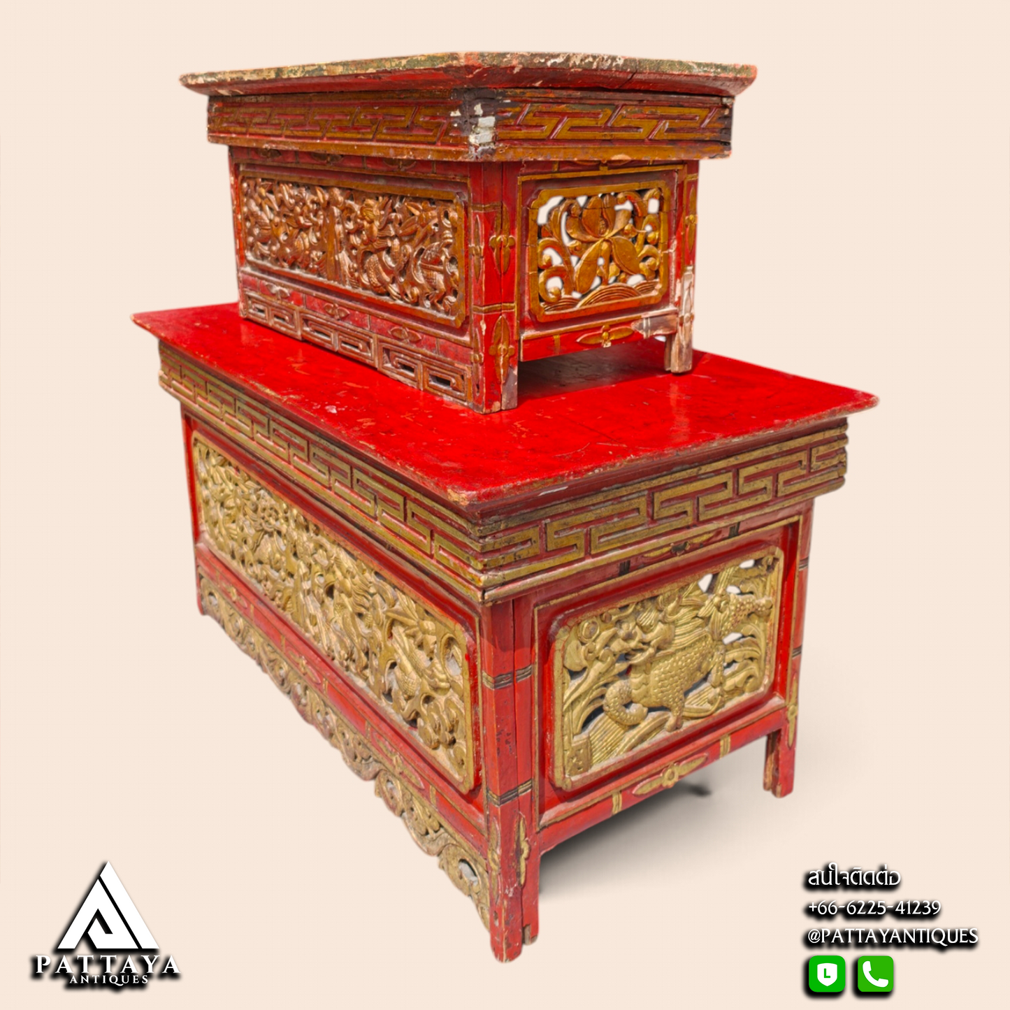 19th Century Foldable Altar Tables