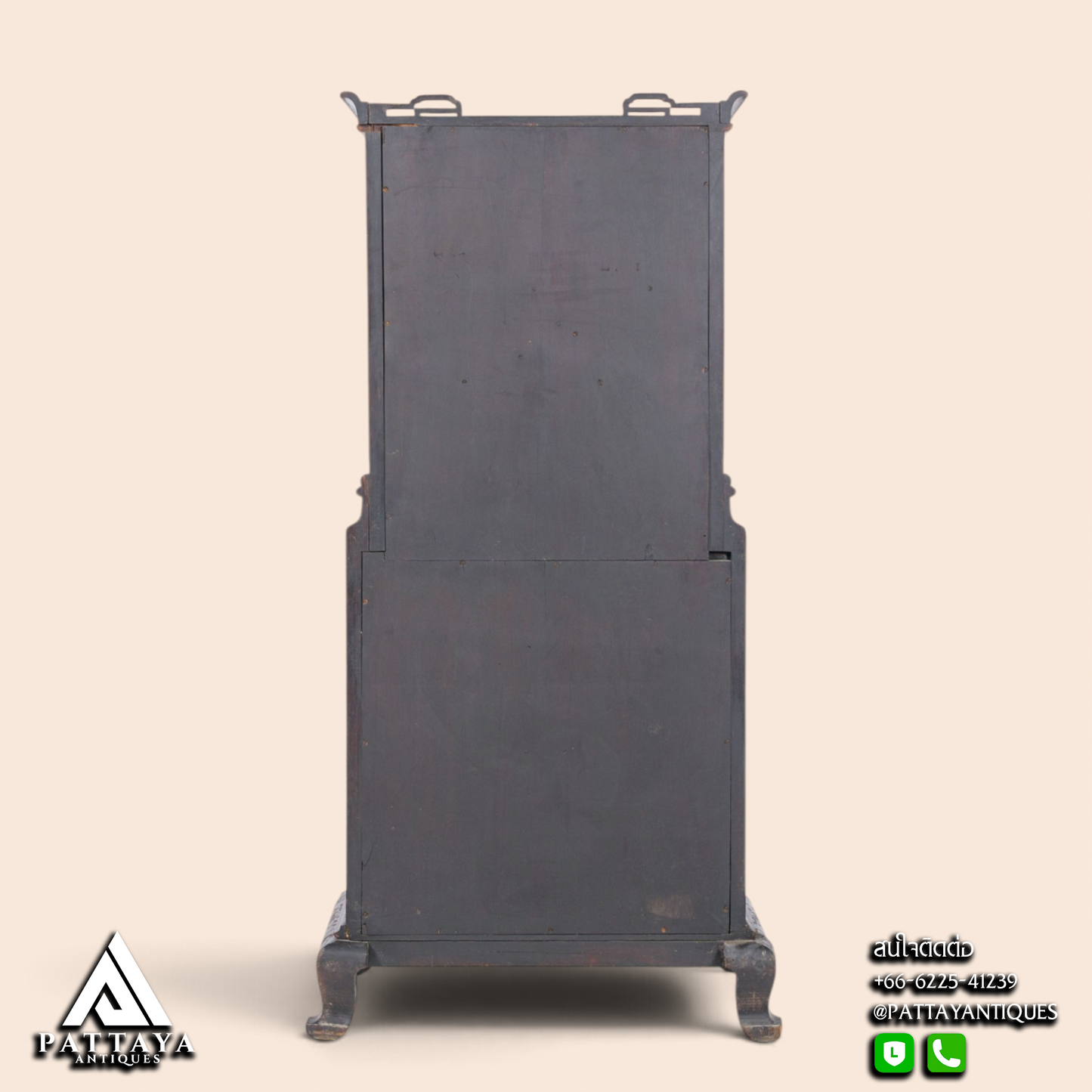 19th Century Japanese Cabinet (Signed)