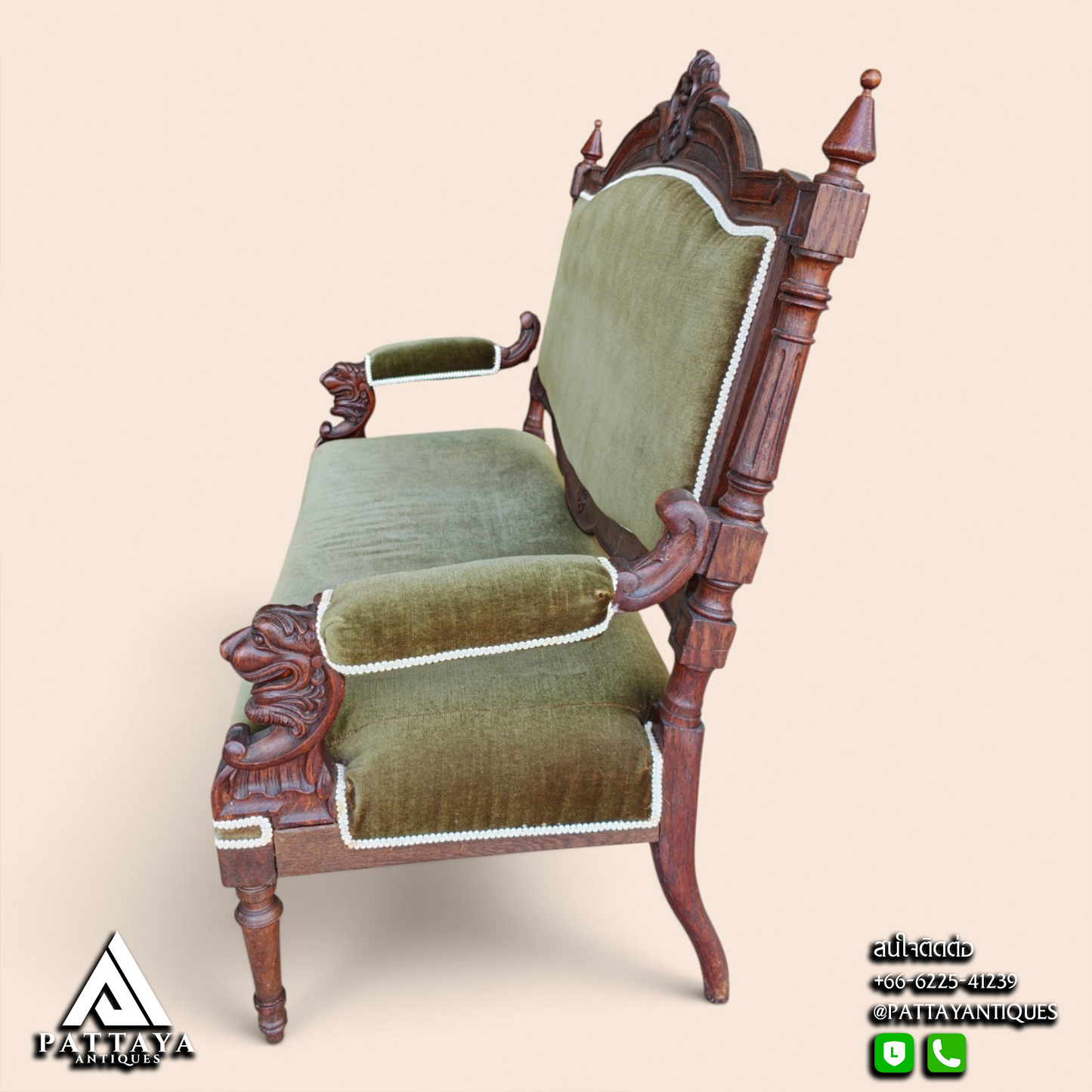 19th Century Renaissance Sofa