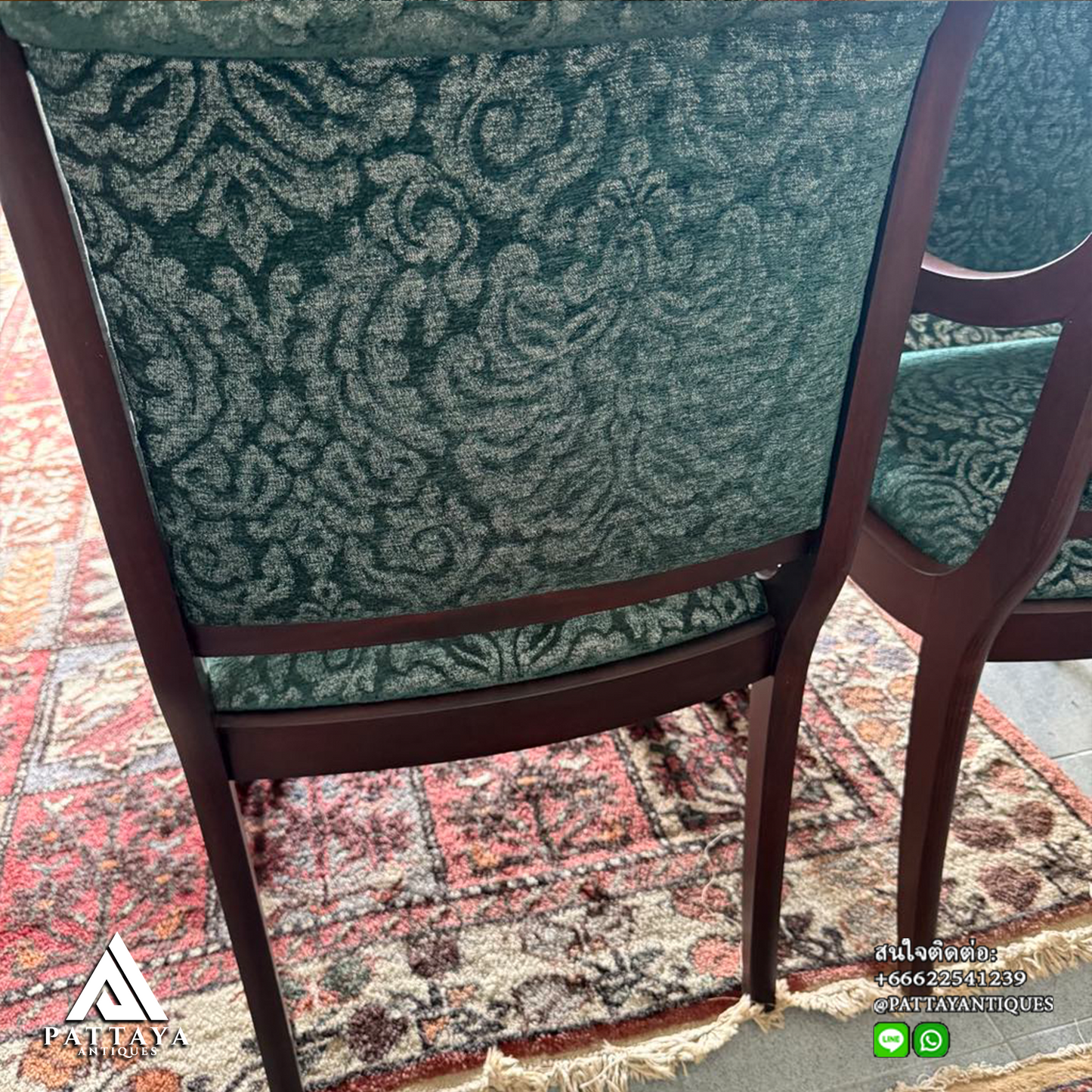 Set of 8 Mahogany Regency Armchairs