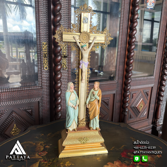 Antique Calvary Crucifix