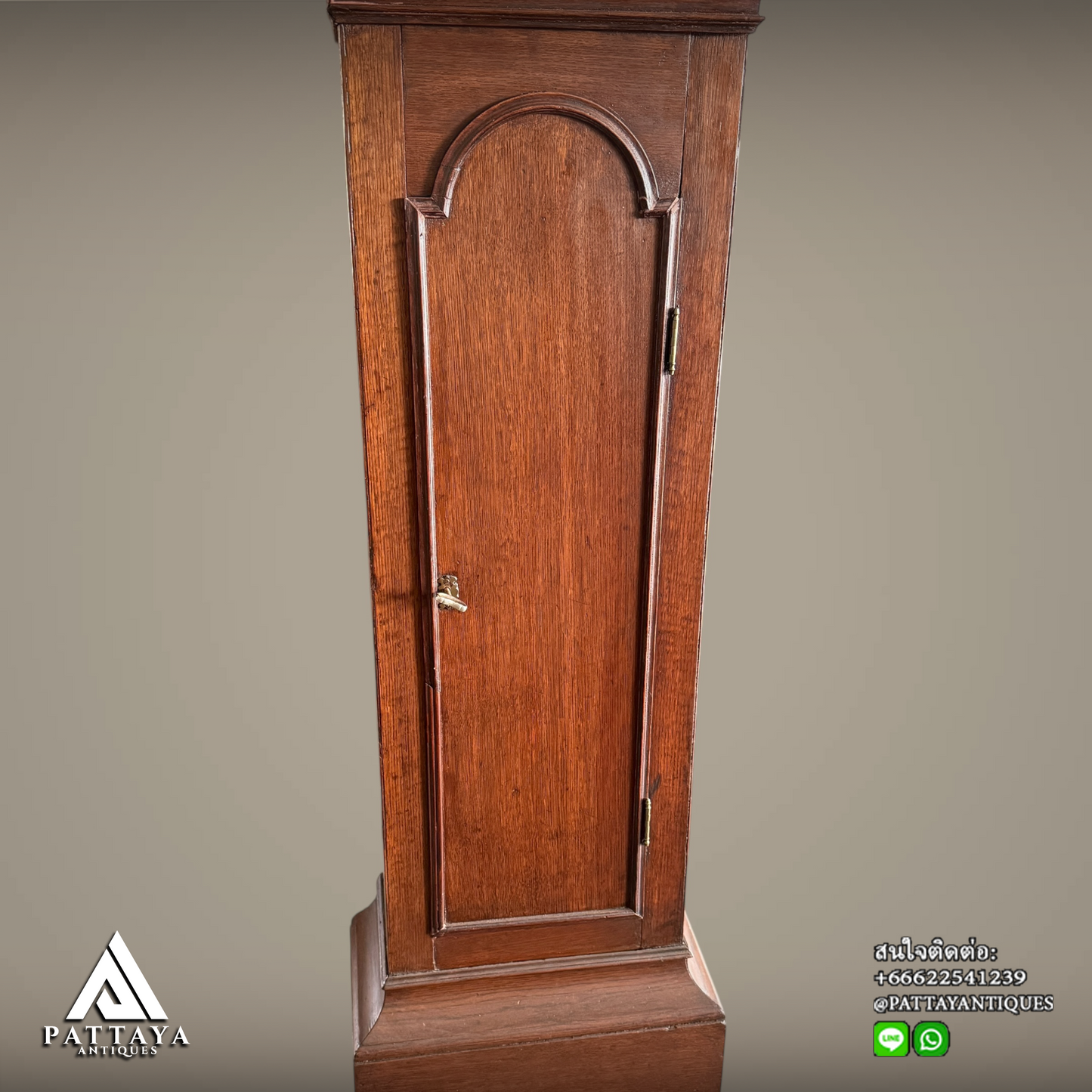 Antique long case Grandfather clock by Thomas Willson Dunstable