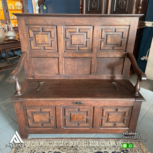 19th Century Hall Bench