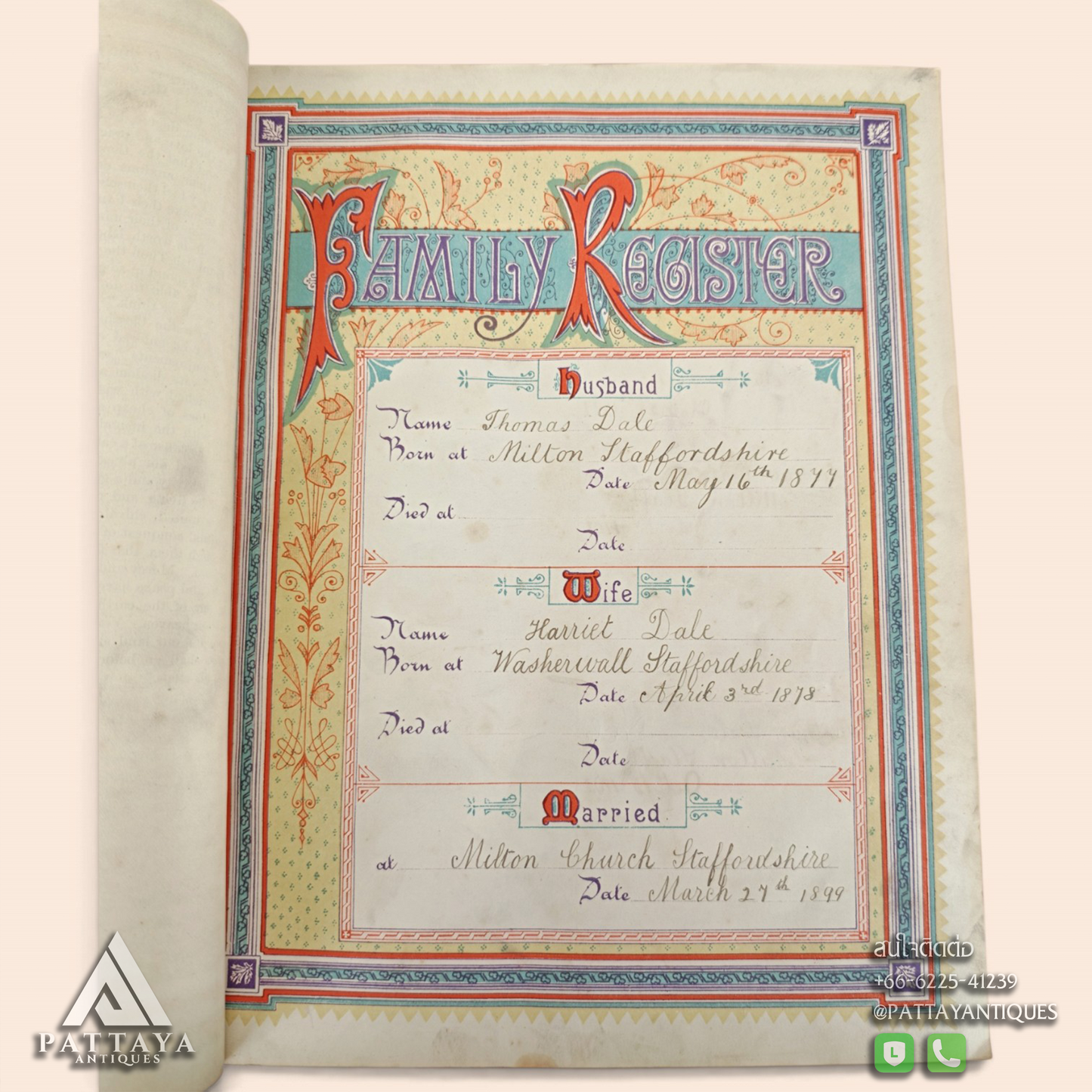 19th Century English Holy Bible (Restored)