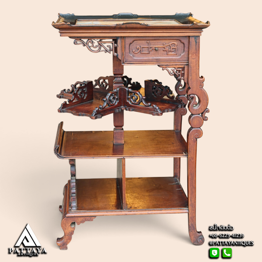 19th Century Japanese Side Table Viardot Style