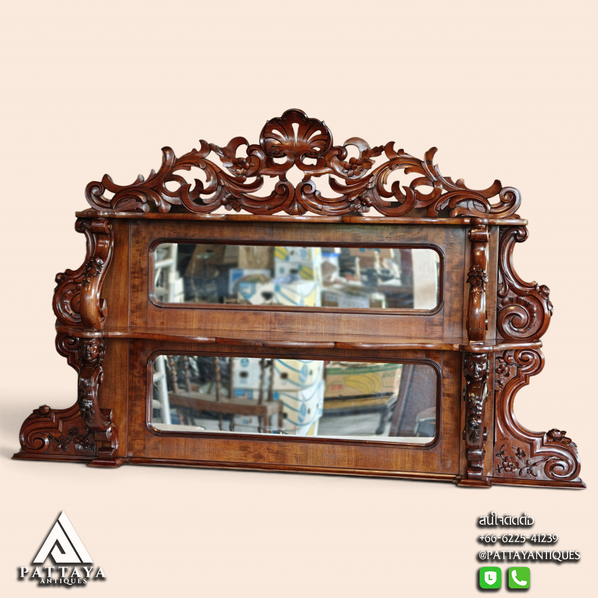 19th Century Rococo Revival Buffet