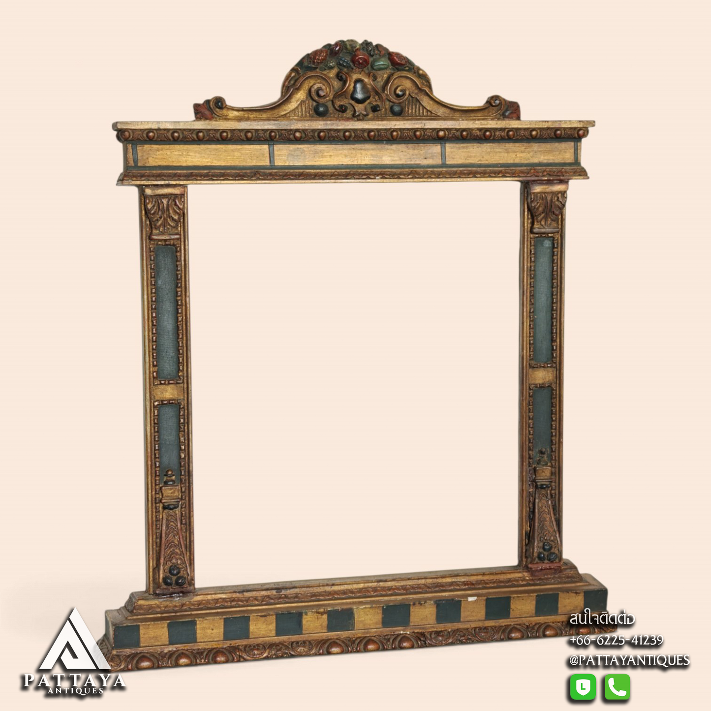 19th Century Italian Tabernacle Frame