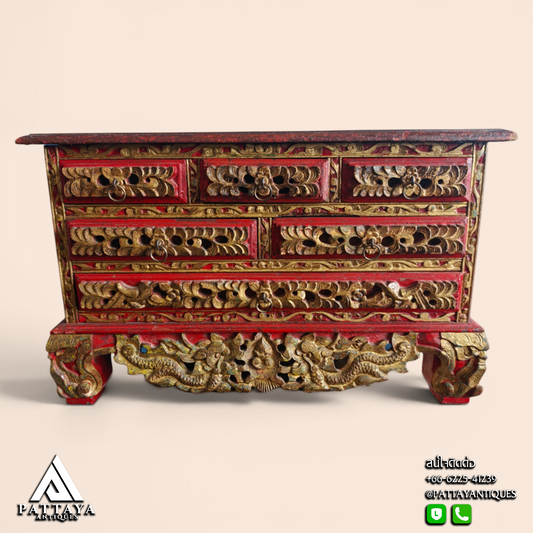 Indonesian Teak Treasure Box