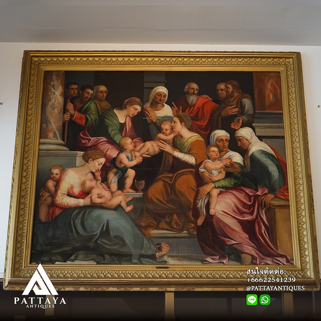 Large rare painting attributed to Willem Key