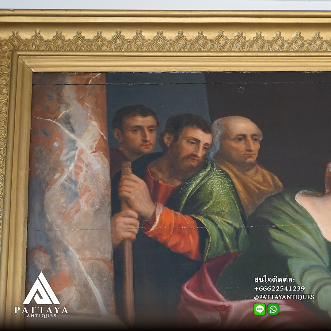 Large rare painting attributed to Willem Key