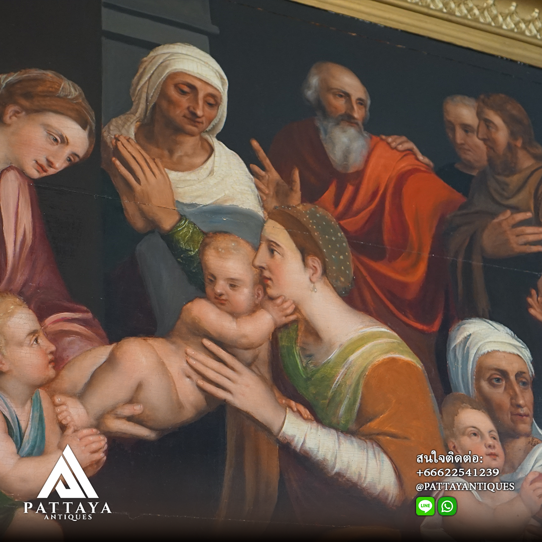 Large rare painting attributed to Willem Key