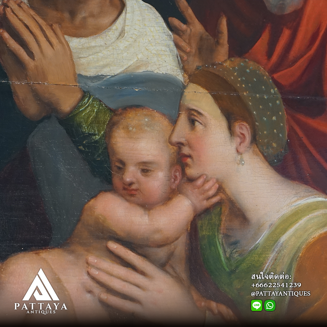 Large rare painting attributed to Willem Key