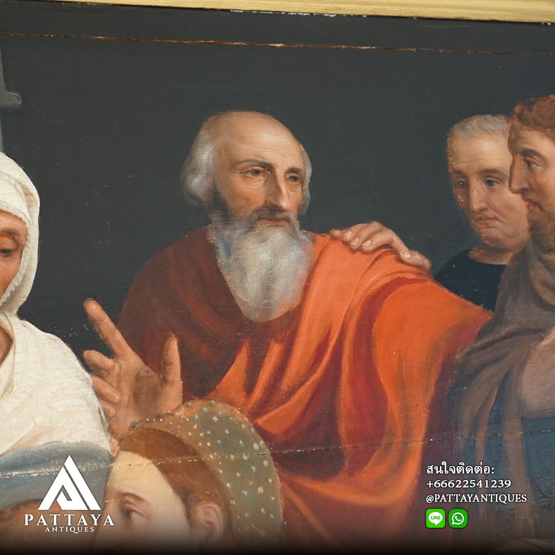Large rare painting attributed to Willem Key
