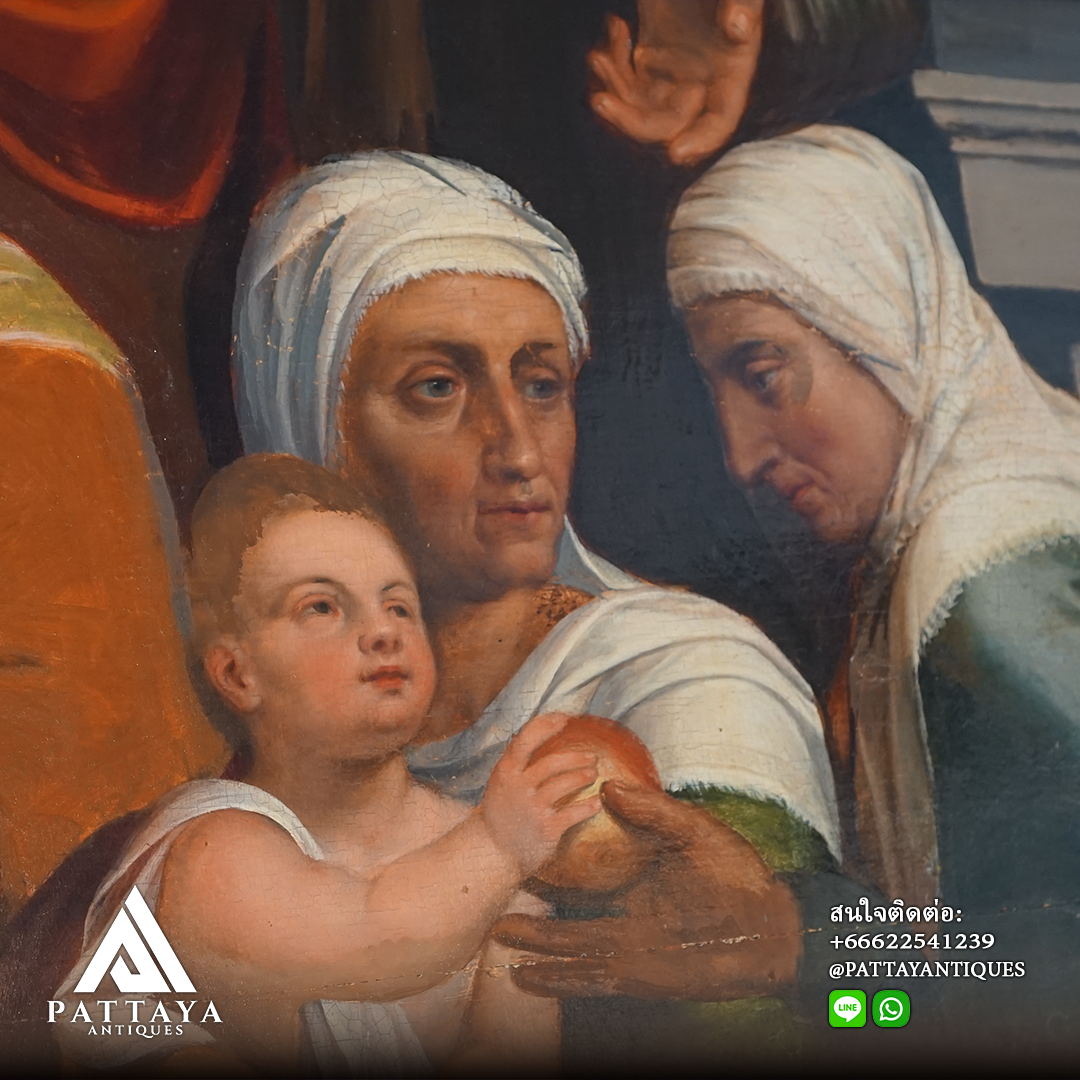 Large rare painting attributed to Willem Key