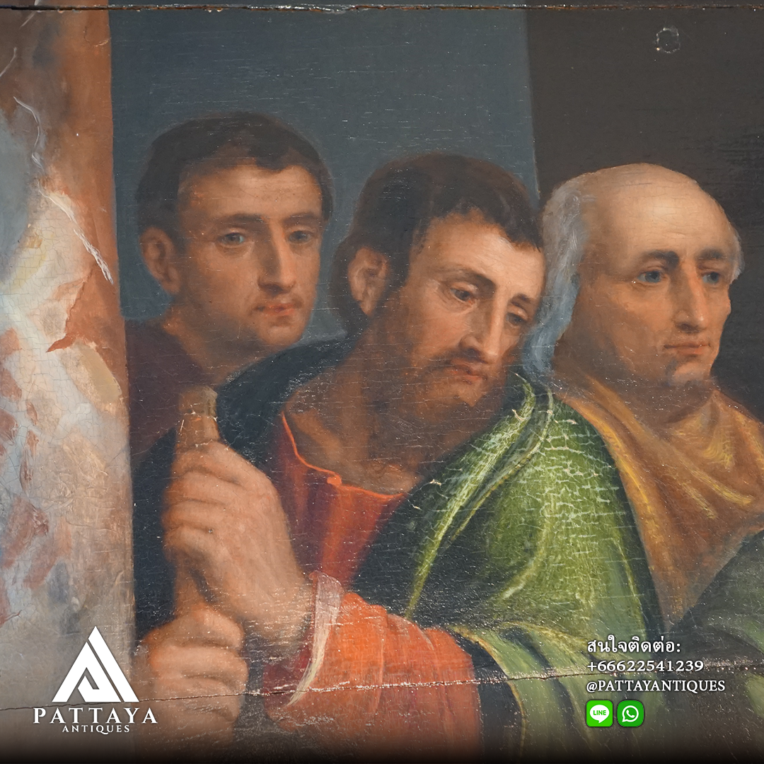 Large rare painting attributed to Willem Key